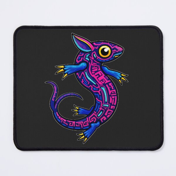 Item preview, Neon Axolotl Alebrije designed and sold by BGM by AI.
