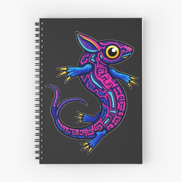 Item preview, Neon Axolotl Alebrije designed and sold by BGM by AI.