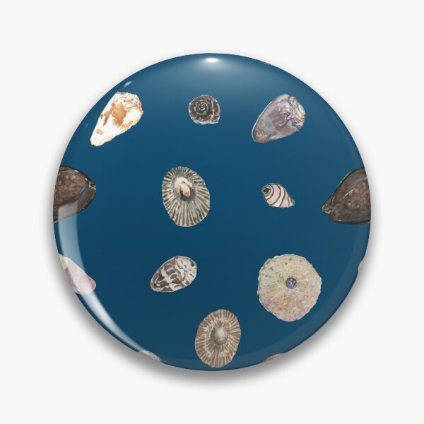 Item preview, Seashells of Molokaʻi (Dk Blue) designed and sold by Handwritten Aloha.