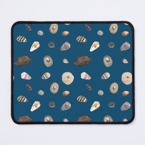 Item preview, Seashells of Molokaʻi (Dk Blue) designed and sold by Handwritten Aloha.