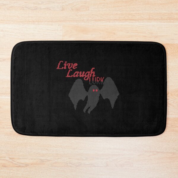 Item preview, Live Laugh Lurk Spooky Mothman Cryptid Art designed and sold by ojmquedcfkx12.