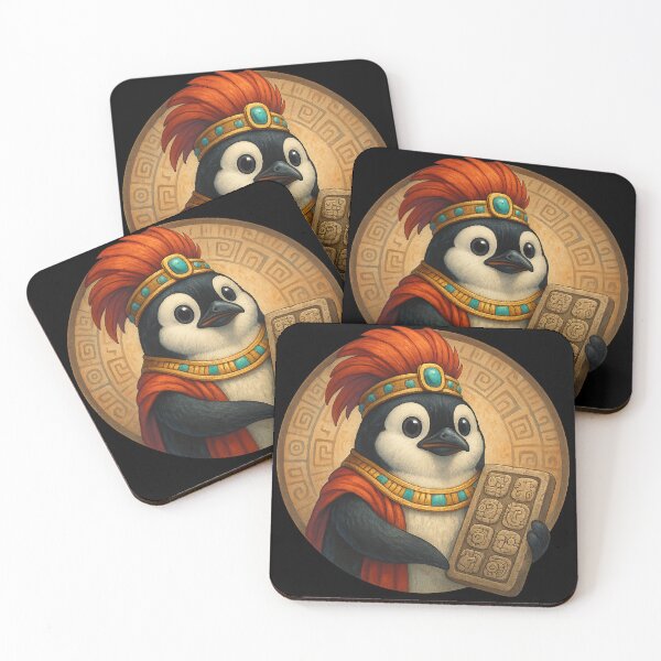 Item preview, Mayan Penguin designed and sold by Fort Galaxy.