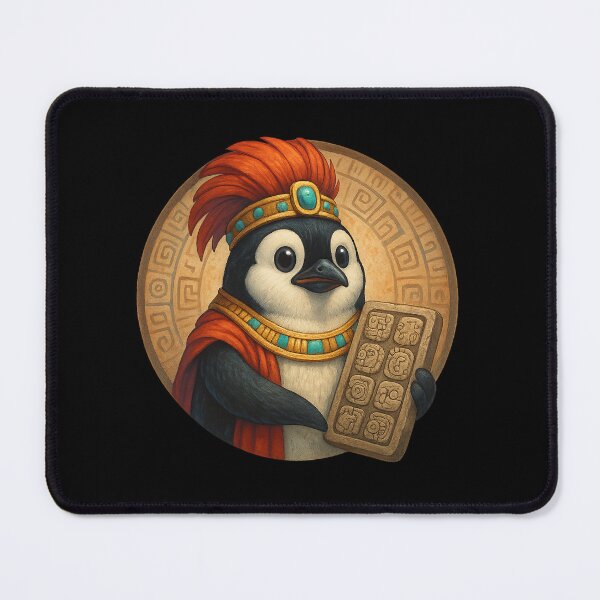 Item preview, Mayan Penguin designed and sold by Fort Galaxy.