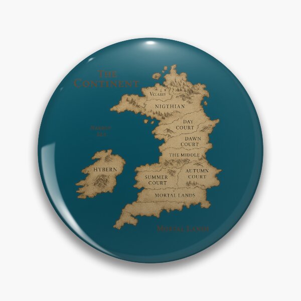 Item preview, Map of Prythian | Sarah J. Maas Inspired Design designed and sold by biblio_phile.