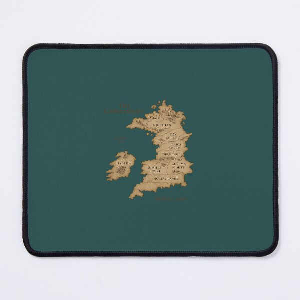 Item preview, Map of Prythian | Sarah J. Maas Inspired Design designed and sold by biblio_phile.