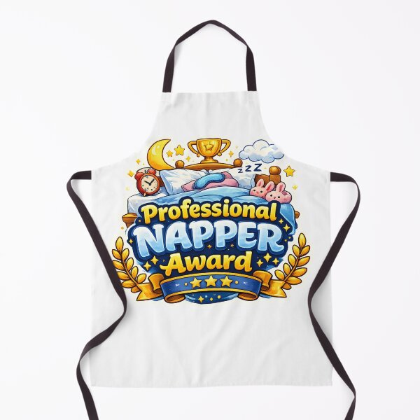 Item preview, National Napping Day Professional Napper Award Bold Bed Typography Gift Idea for Cozy Fans designed and sold by Divakar Fashion.