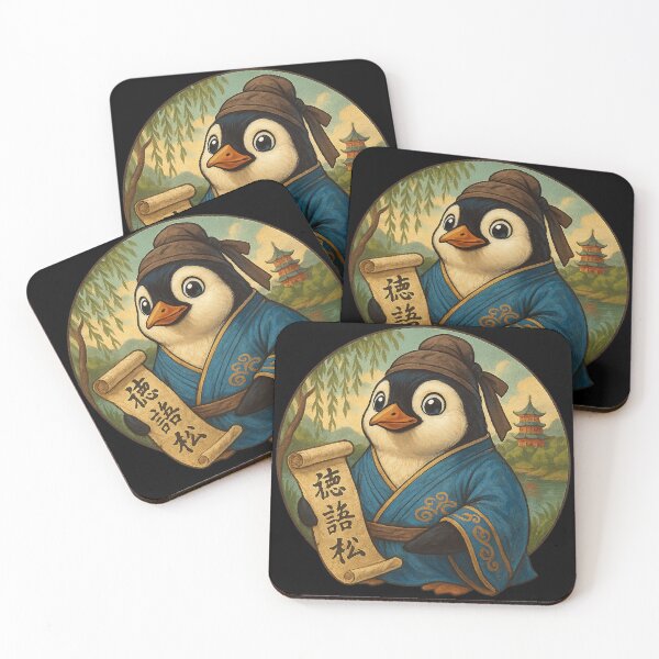 Item preview, Chinese Scholar Penguin designed and sold by Fort Galaxy.