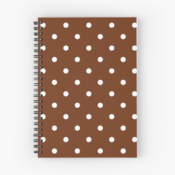 Item preview, Brown and White Polka dots  designed and sold by POLKAIWERX.