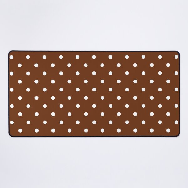 Item preview, Brown and White Polka dots  designed and sold by POLKAIWERX.