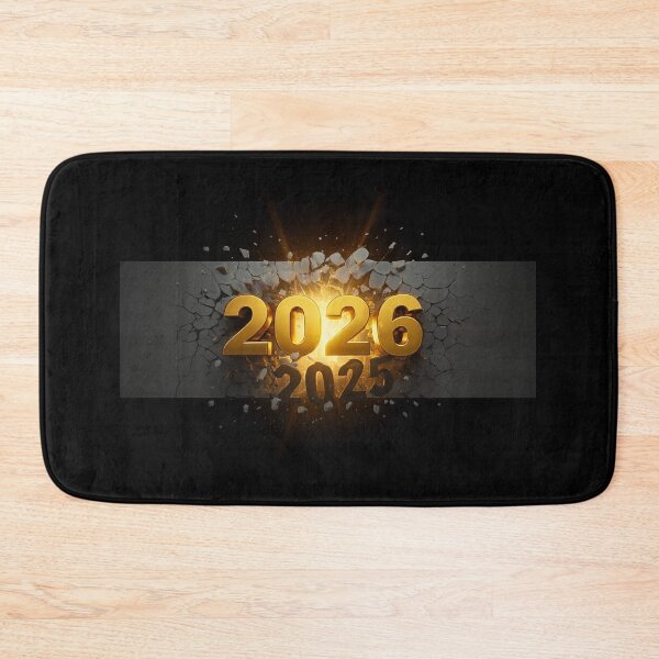 Item preview, HELLO 2026 - Golden Breakthrough - New Year Motivation designed and sold by Urban-InkStudio.