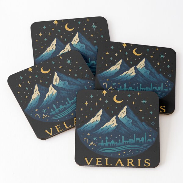 Item preview, Velaris — City of Starlight (ACOTAR Inspired Art) designed and sold by biblio_phile.