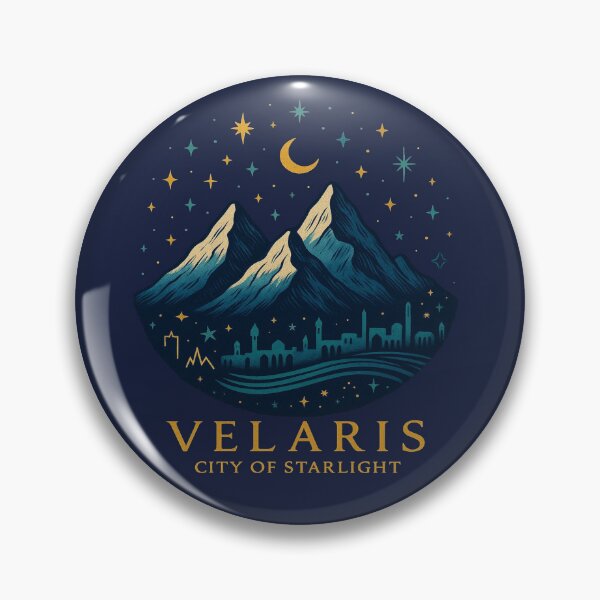 Item preview, Velaris — City of Starlight (ACOTAR Inspired Art) designed and sold by biblio_phile.