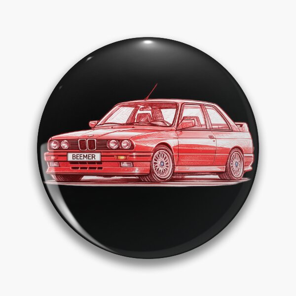 Item preview, Classic Red German Car Sketch designed and sold by The Art by Rossouw.