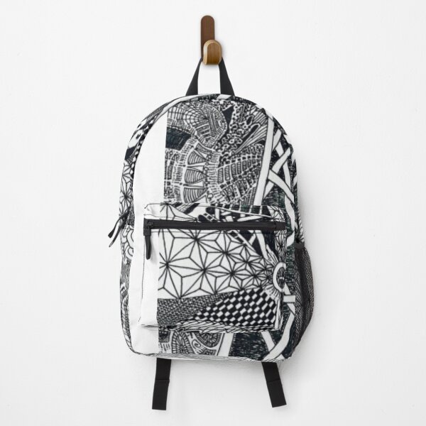 Item preview, Detailed Geometric Tower Architecture Zentangle designed and sold by OinLaos.