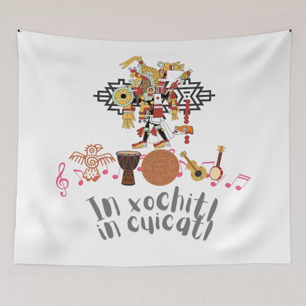 Item preview, In Xochitl In Cuicatl - Aztec Flower and Song designed and sold by artsdylan.