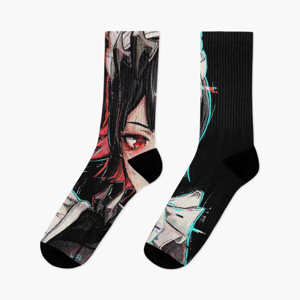 Item preview, Ellen Joe ZZZ Black Hair Maid Red Highlights Art designed and sold by Senpaiwaves.