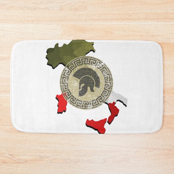 Item preview, Spartan Italy Warrior - Vintage Italian Map Heritage designed and sold by artsdylan.