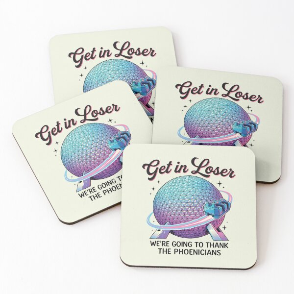 Item preview, Spaceship Earth Epcot Inspired Get in Loser Theme Park Thank The Phoenicians Matching Family Vacation designed and sold by Kovav.