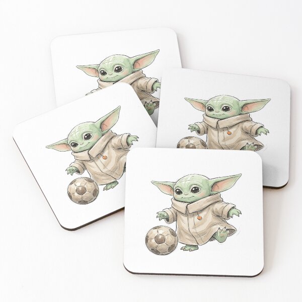 Item preview, BABY YODA PLAYING SOCCER designed and sold by LIS AND MELIVERSO.