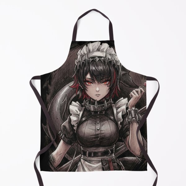 Item preview, Ellen Joe ZZZ Black Hair Red Highlights Shark Hood Icon designed and sold by Senpaiwaves.