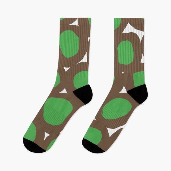 Item preview, Iconic Retro Geometric Pattern in Green and Brown designed and sold by Deutschic.