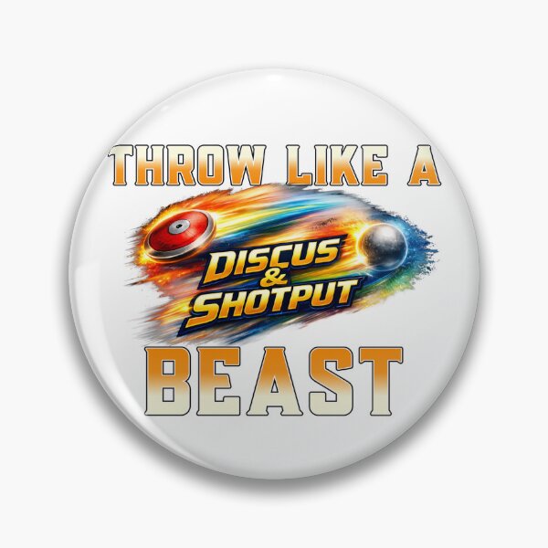 Item preview, Throw Like A Beast Discus Shotput Track & Field designed and sold by MartinTees.