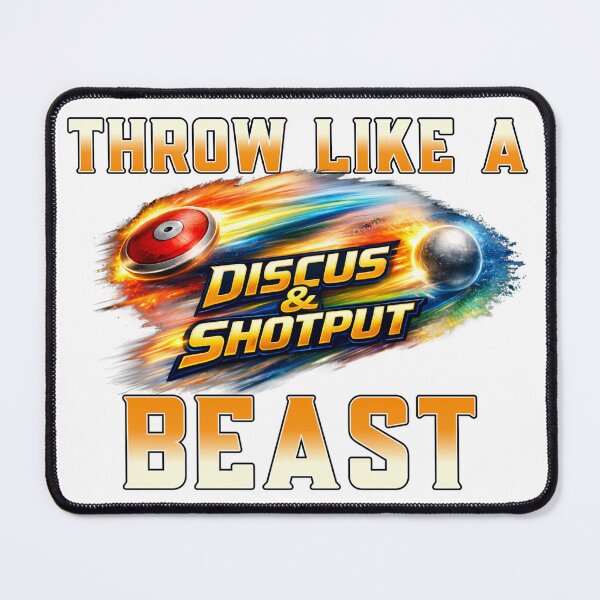 Item preview, Throw Like A Beast Discus Shotput Track & Field designed and sold by MartinTees.
