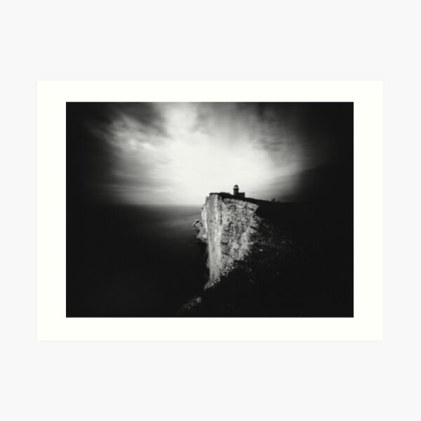 Belle Tout Lighthouse. Pinhole photo Art Print