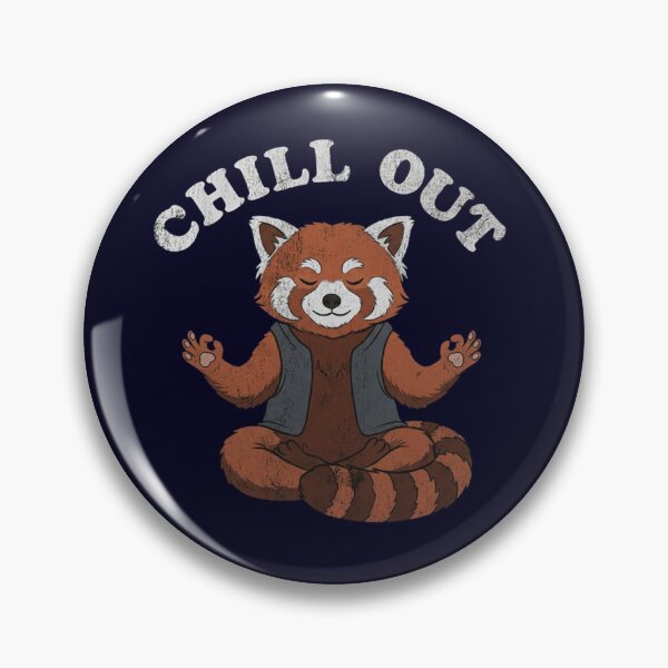 Item preview, Chill Out Red Panda Meditation Yoga Relaxation For Red Panda Lovers And Meditators designed and sold by Covent Vaughn.