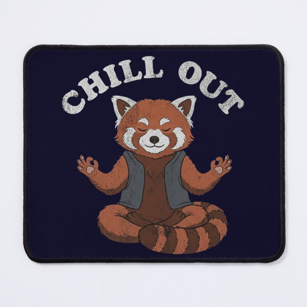 Item preview, Chill Out Red Panda Meditation Yoga Relaxation For Red Panda Lovers And Meditators designed and sold by Covent Vaughn.