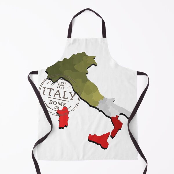 Item preview, Vintage Italy Map Travel Stamp designed and sold by artsdylan.