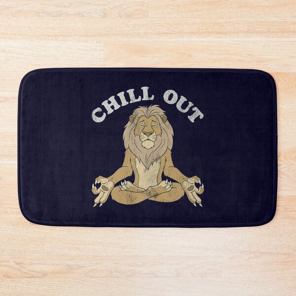 Item preview, Chill Out Lion Meditation Yoga Relaxation For Meditators Yogis designed and sold by Covent Vaughn.