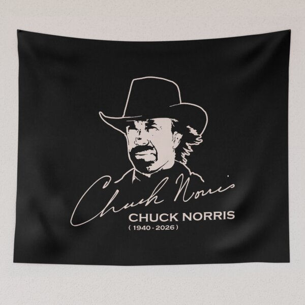Item preview, RIP Chuck Norris designed and sold by zarkazman.