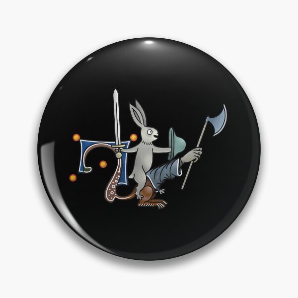 Item preview, Medieval Marginalia Rabbit Riding Manicule designed and sold by ojmquedcfkx12.