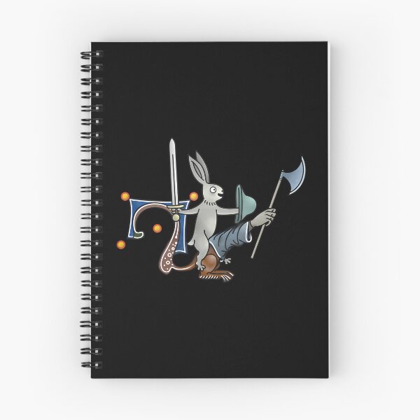 Item preview, Medieval Marginalia Rabbit Riding Manicule designed and sold by ojmquedcfkx12.