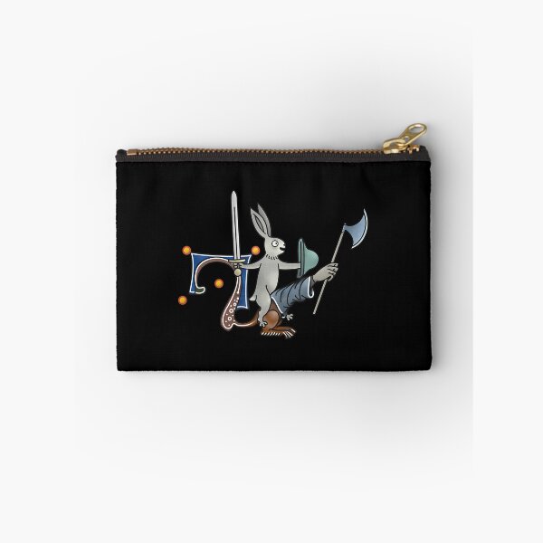 Item preview, Medieval Marginalia Rabbit Riding Manicule designed and sold by ojmquedcfkx12.