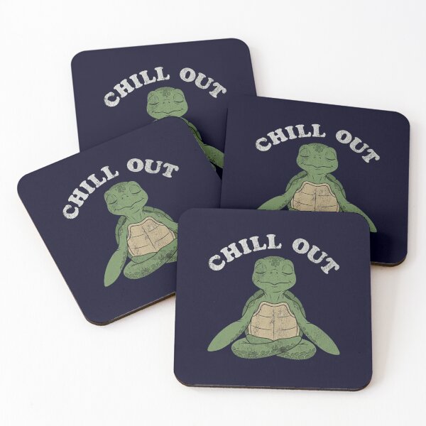 Item preview, Chill Out Turtle Meditation Yoga Relaxation designed and sold by Covent Vaughn.