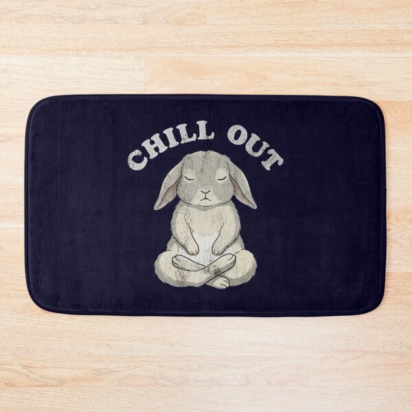 Item preview, Chill Out Rabbit Meditation Zen Animal Lover designed and sold by Covent Vaughn.