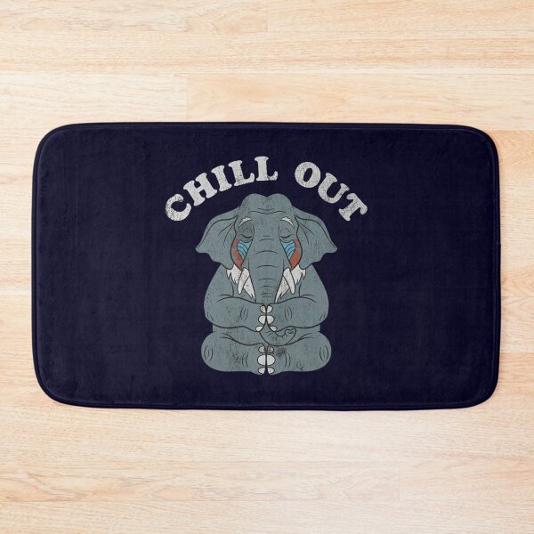 Item preview, Chill Out Meditating Elephant Zen Mindfulness Yoga Lover designed and sold by Covent Vaughn.