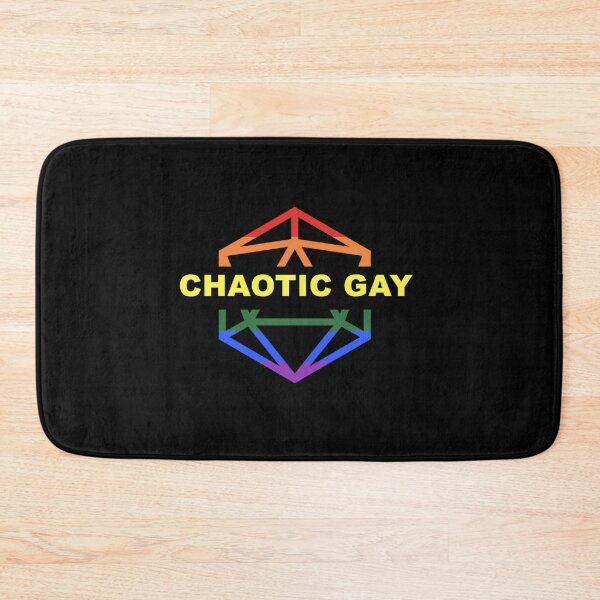 Item preview, Chaotic Gay Bold Tabletop Alignment Art designed and sold by ojmquedcfkx12.