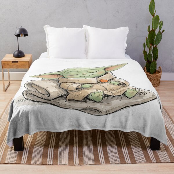 Item preview, BABY YODA RESTING PEACEFULLY designed and sold by LIS AND MELIVERSO.