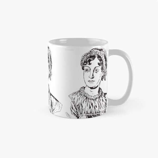 Item preview, Ilustración de Jane Austen designed and sold by Pembertea.