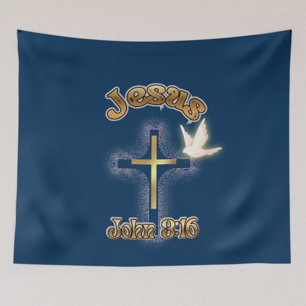 Item preview,  Jesus Cross and Dove designed and sold by Tripp Art Studio.