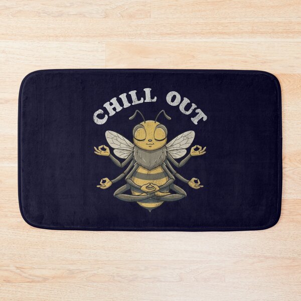 Item preview, Chill Out Bee Meditation Yoga Mindfulness Relaxation designed and sold by Covent Vaughn.