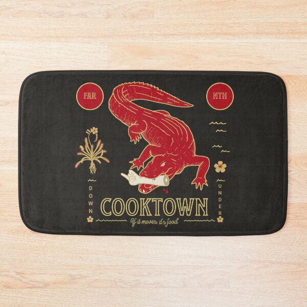 Item preview, Cooktown - If it moves, it's food - saltwater crocodile and carnivorous flower designed and sold by Corinne Alexa Jackson.