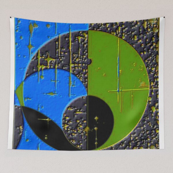Item preview, part abstract dark fluorescence 1.2 colorful geometric abstract design designed and sold by SmashingDeals.