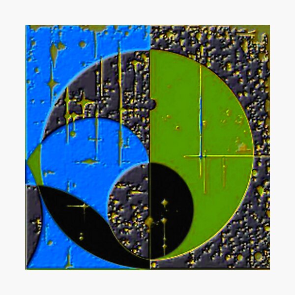 Item preview, part abstract dark fluorescence 1.2 colorful geometric abstract design designed and sold by SmashingDeals.
