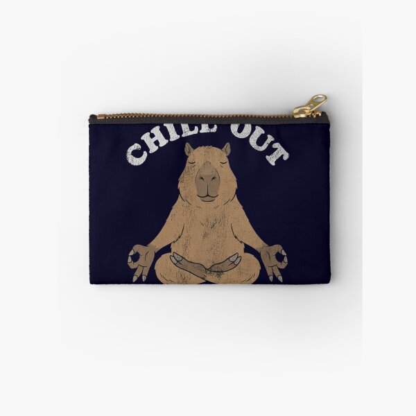 Item preview, Chill Out Capybara Meditation Relaxation Mindfulness designed and sold by Covent Vaughn.