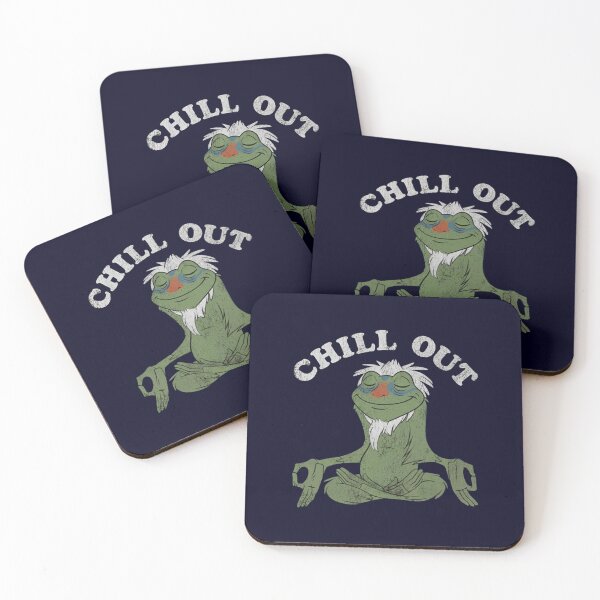 Item preview, Chill Out Meditating Frog Zen Master Calm Relaxation designed and sold by Covent Vaughn.