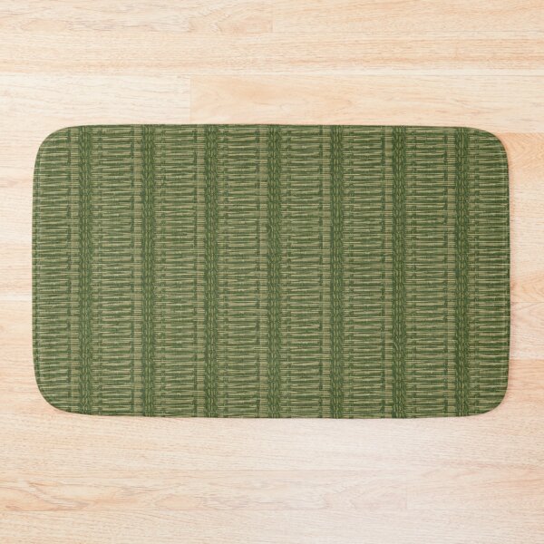 Item preview, Dark Irish Green Ivory Basket Weave Pattern designed and sold by burbankdesigns.